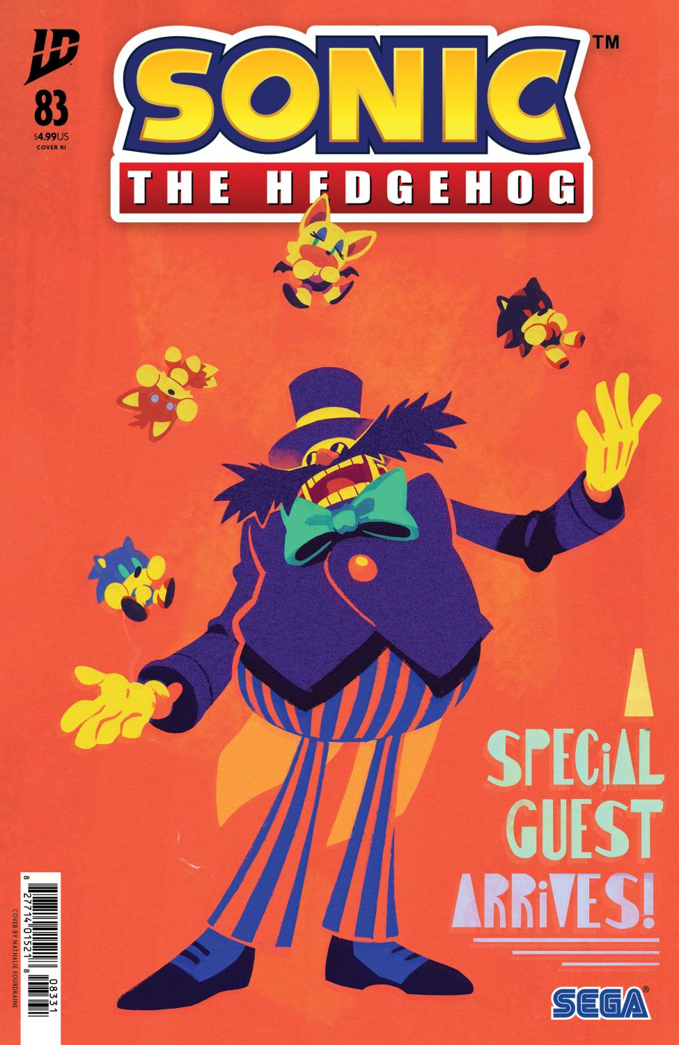 SONIC THE HEDGEHOG #83 VAR RI 15 FOURDRAINE CVR C 1:15 INCV