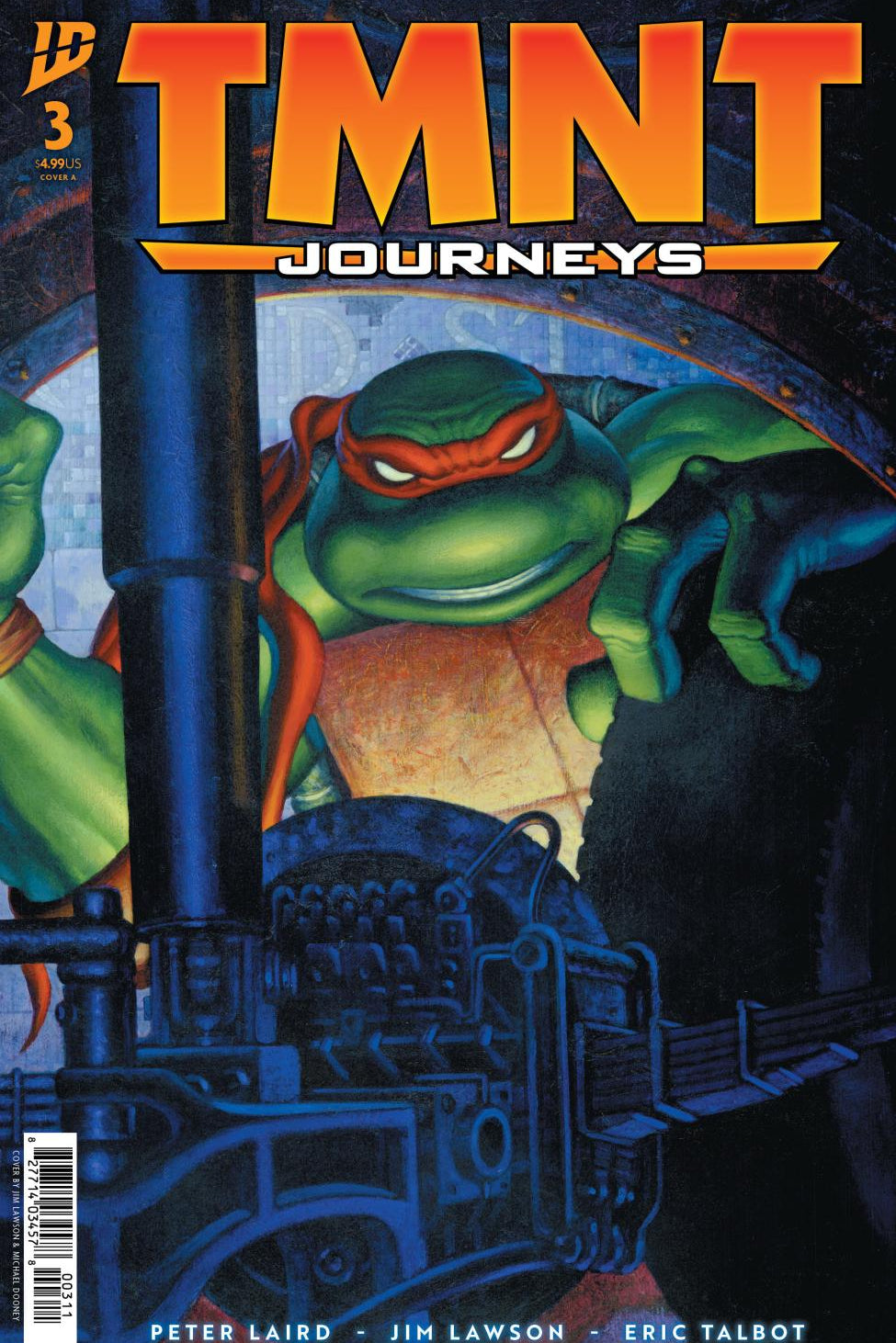 TMNT JOURNEYS #3 COVER A DOONEY AND LAWSON CVR A