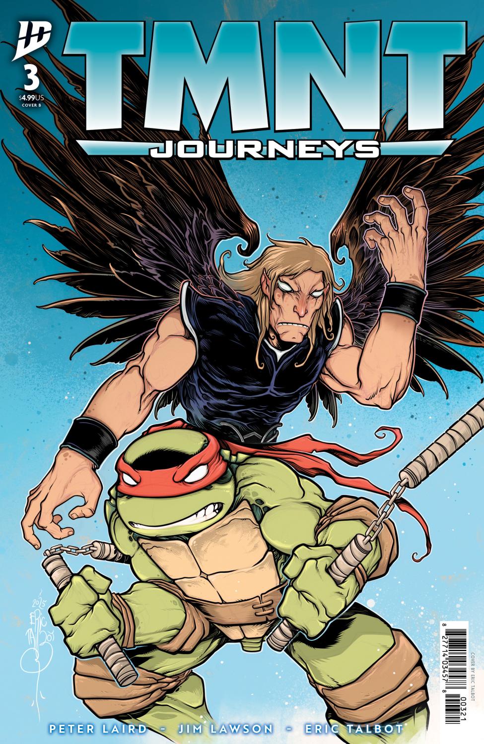 TMNT JOURNEYS #3 VAR B TALBOT CVR B
