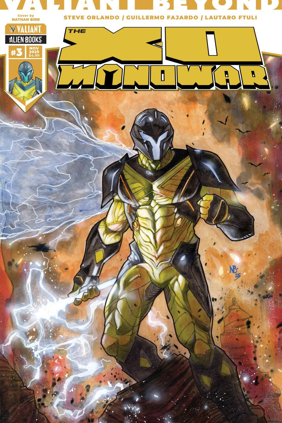 VALIANT BEYOND THE X-O MANOWAR #3 COVER A BIRR CVR A