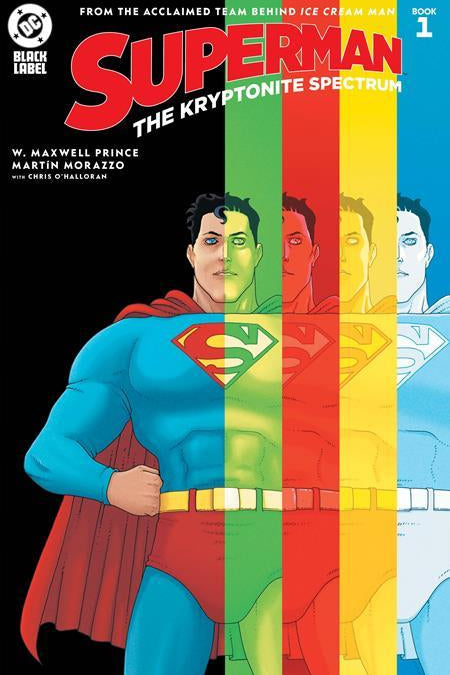SUPERMAN THE KRYPTONITE SPECTRUM #1 SECOND PRINTING OF 5 CVR A