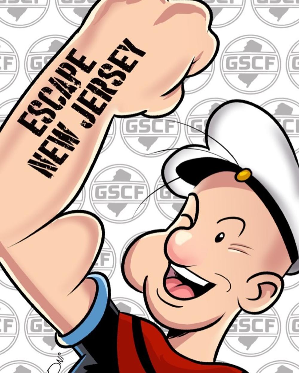 Escape New Jersey #1 GSCF Popeye variant