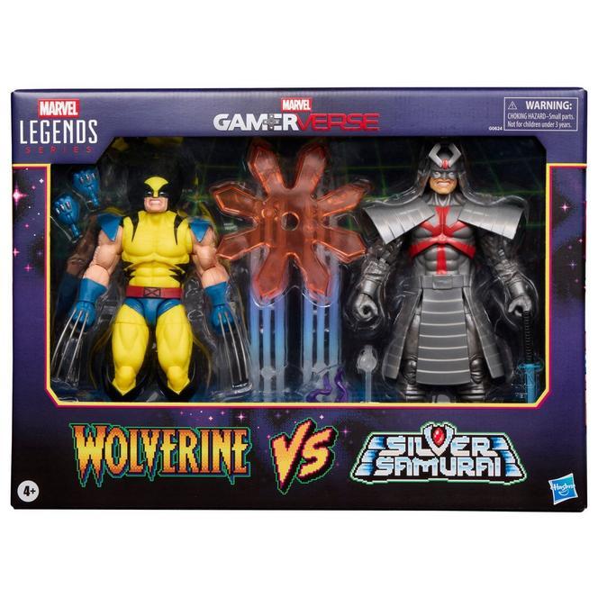 Marvel Legends Series Gamerverse Wolverine vs Silver Samurai Action Figure Set