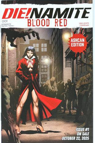 DIE!NAMITE BLOOD RED #1 ASHCAN PROMO
