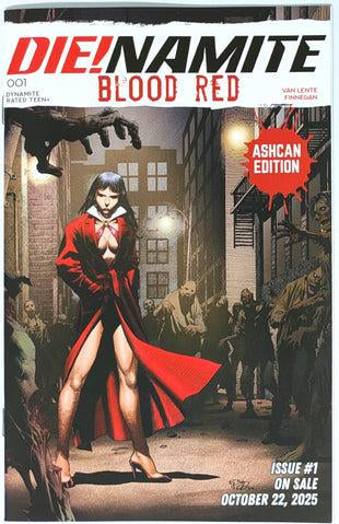 DIE!NAMITE BLOOD RED #1 ASHCAN PROMO