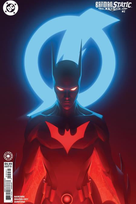 BATMAN STATIC BEYOND #2 CVR C RAHZZAH CARD STOCK VAR (OF 6)