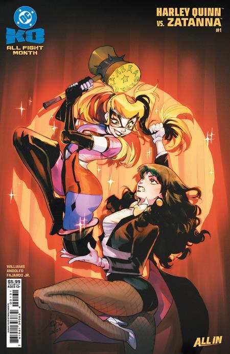 DC K.O. HARLEY QUINN VS ZATANNA #1 ONE SHOT CVR D MIRKA ANDOLFO CARD STOCK VAR