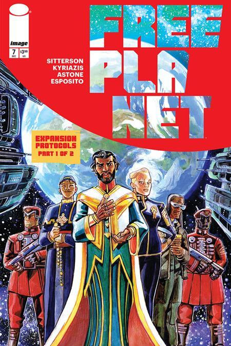 FREE PLANET #7 CVR A JED DOUGHERTY