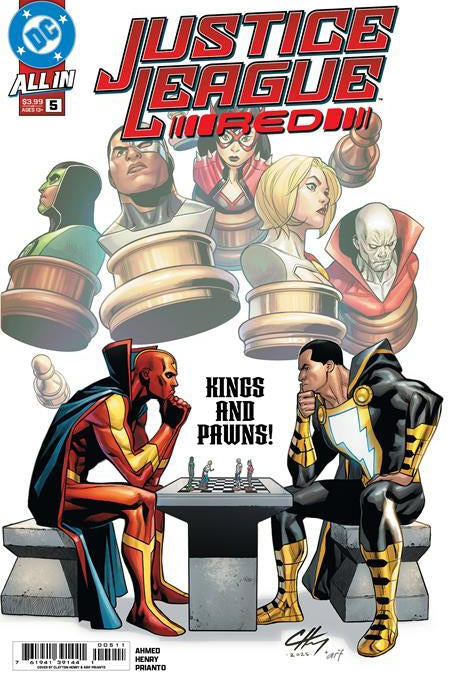 JUSTICE LEAGUE RED #5 CVR A CLAYTON HENRY (OF 6)