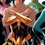 JUSTICE LEAGUE UNLIMITED #14 CVR C JEFF SPOKES CARD STOCK VAR DC K.O.