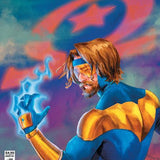 JUSTICE LEAGUE UNLIMITED #14 CVR D KEVIN WADA CARD STOCK VAR DC K.O.