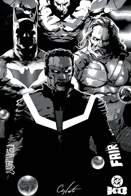 JUSTICE LEAGUE UNLIMITED #14 CVR E STEVAN SUBIC GLOW-IN-THE-DARK VAR DC K.O.