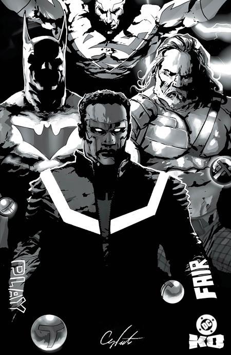 JUSTICE LEAGUE UNLIMITED #14 CVR E STEVAN SUBIC GLOW-IN-THE-DARK VAR DC K.O.