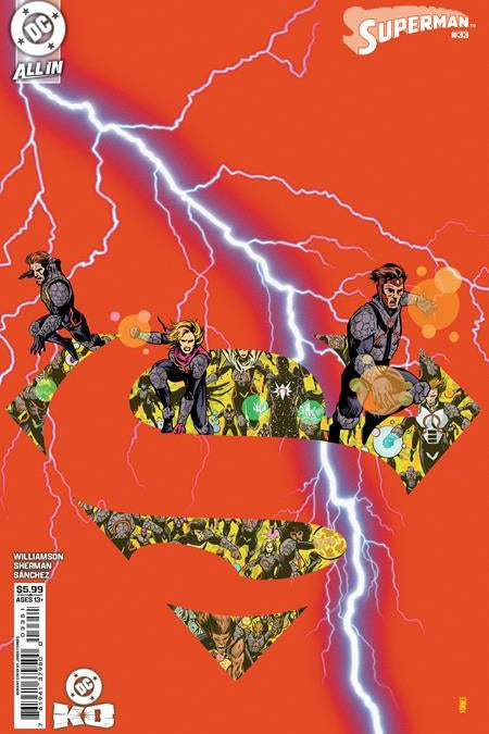 SUPERMAN #33 CVR E JORGE FORNES CARD STOCK VAR DC K.O.