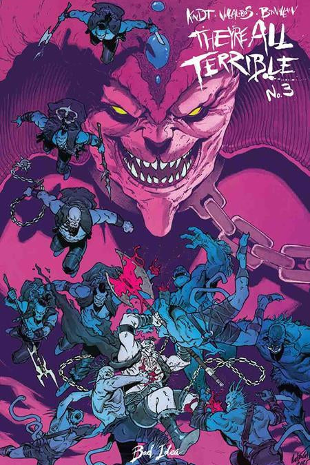 THEYRE ALL TERRIBLE #3 CVR B ROBERT GILL VAR (OF 4)