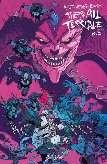 THEYRE ALL TERRIBLE #3 CVR B ROBERT GILL VAR (OF 4)