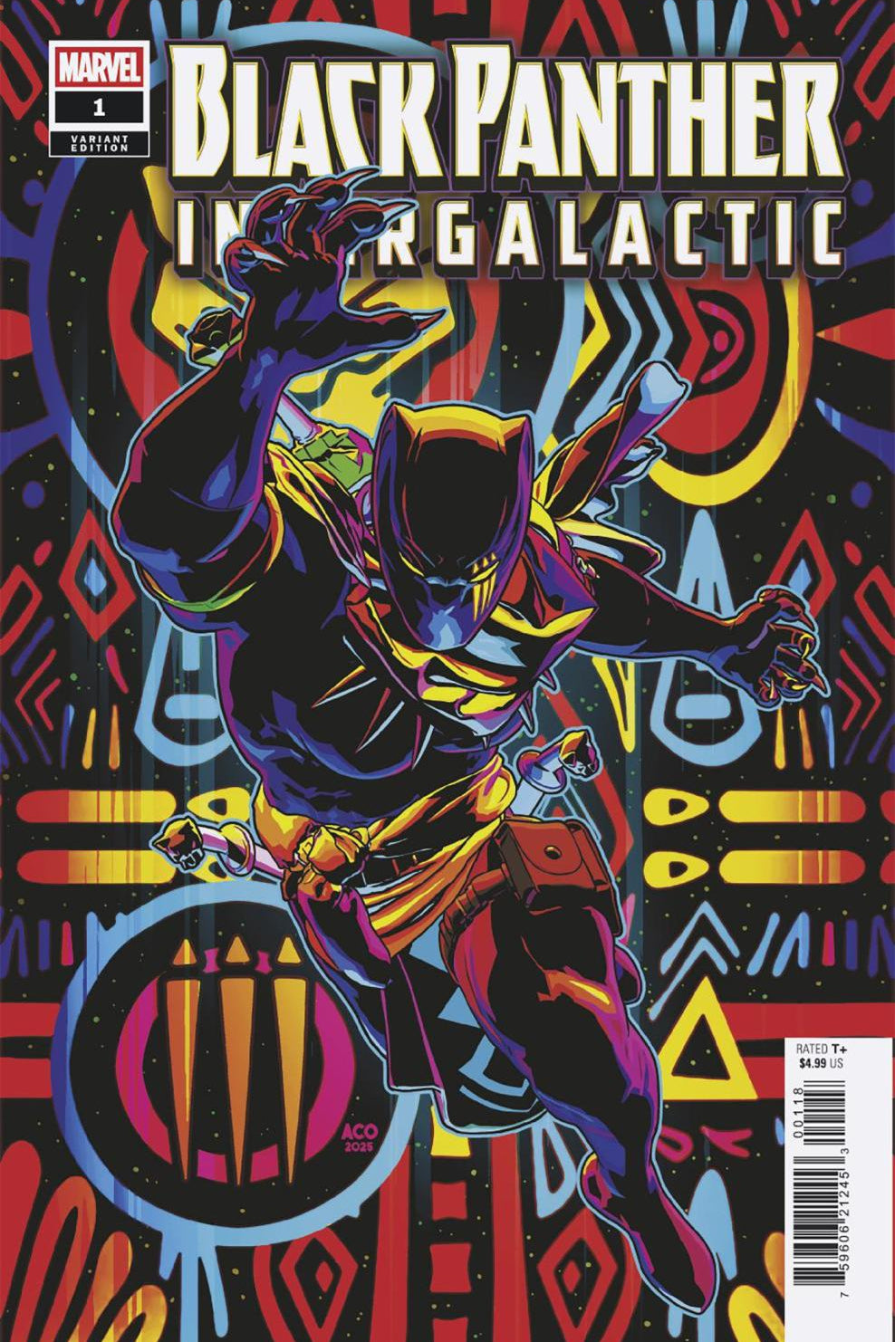 BLACK PANTHER INTERGALACTIC #1 ACO VAR 1:25 INCV