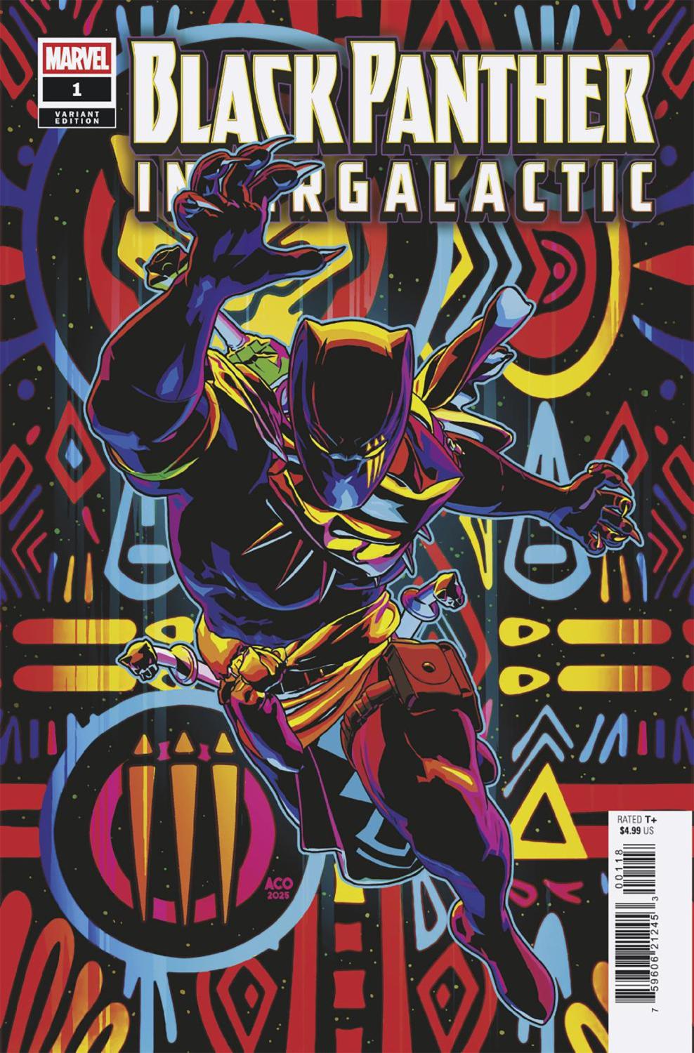 BLACK PANTHER INTERGALACTIC #1 ACO VAR 1:25 INCV