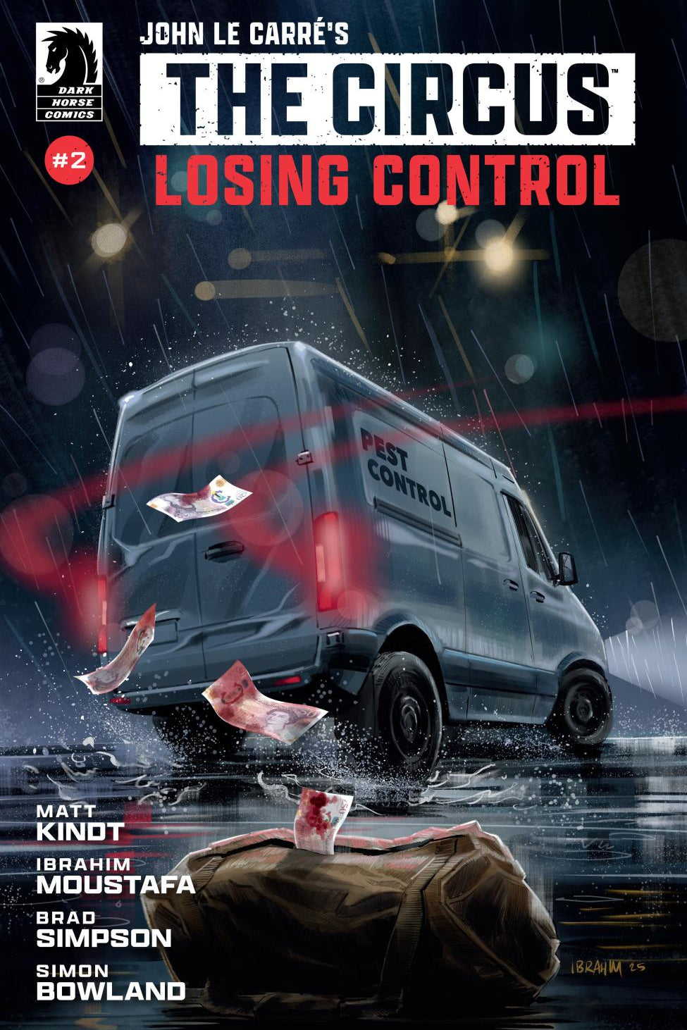 JOHN LE CARRS THE CIRCUS-LOSING CONTROL #2 CVR A IBRAHIM MOUSTAFA
