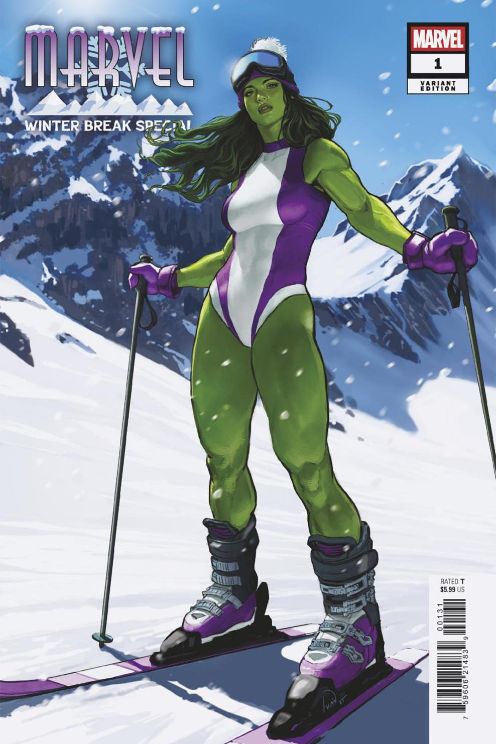 MARVEL WINTER BREAK SPECIAL #1 IVAN TALAVERA VAR CVR C