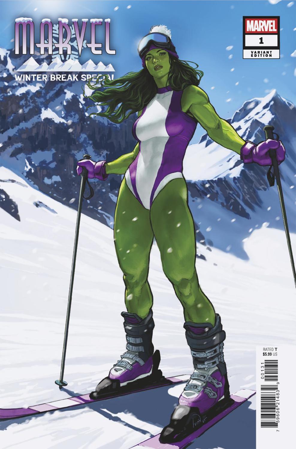 MARVEL WINTER BREAK SPECIAL #1 IVAN TALAVERA VAR CVR C