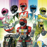 MIGHTY MORPHIN POWER RANGERS ZORD QUEST #1 C VAR FULL ART FOIL COLLER CVR C