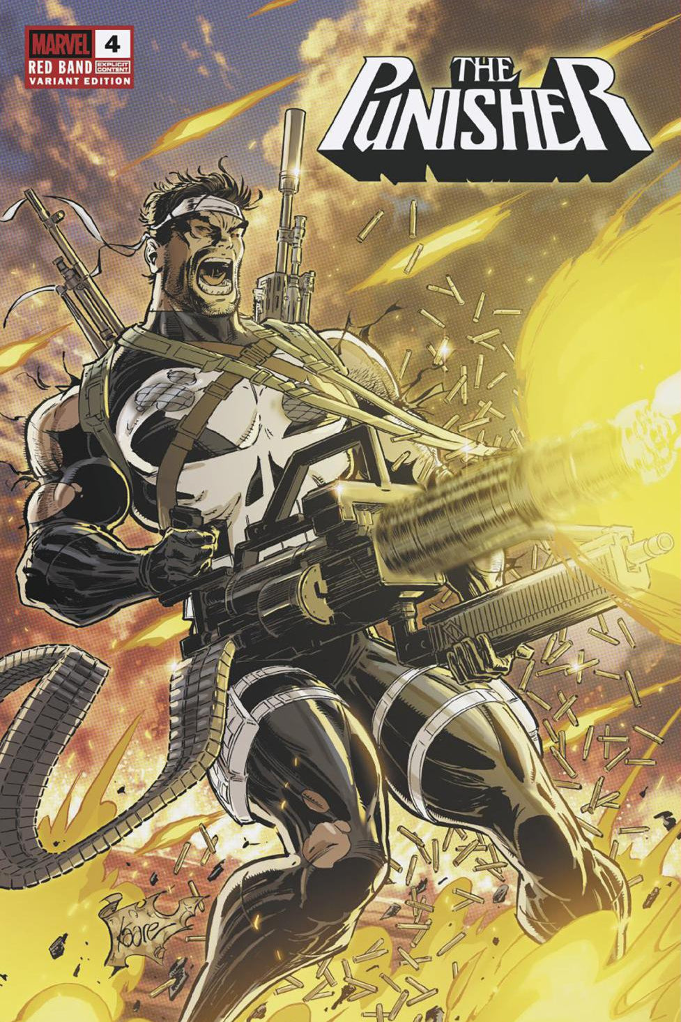 PUNISHER RED BAND #4 KAARE ANDREWS VAR POLYBAGGED CVR B