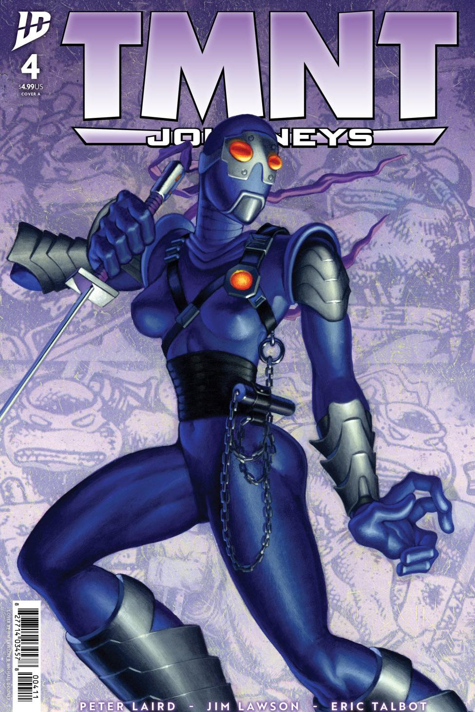 TMNT JOURNEYS #4 COVER A DOONEY AND LAWSON CVR A