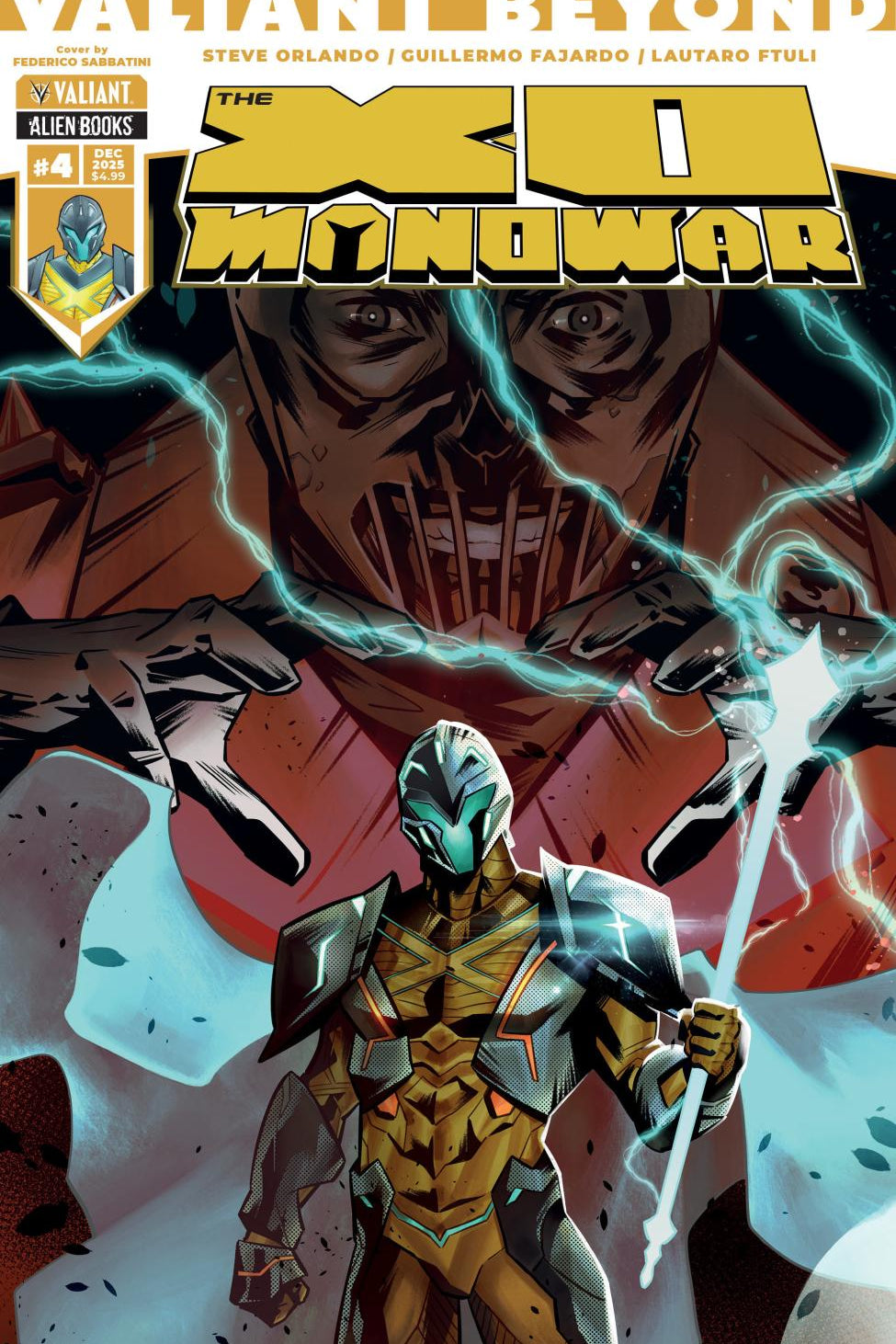 VALIANT BEYOND THE X-O MANOWAR #4 COVER A SABBATINI CVR A