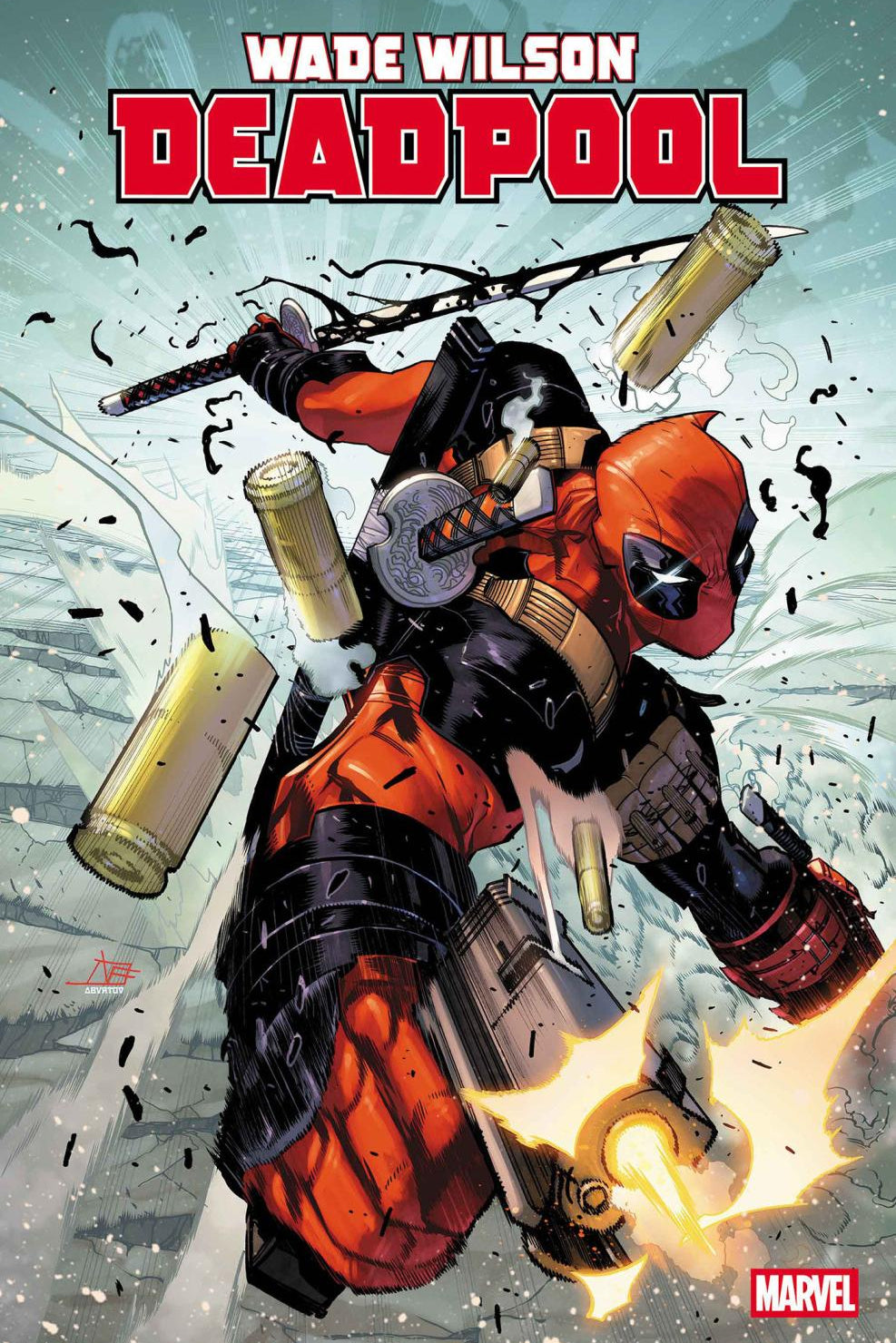 WADE WILSON DEADPOOL #1 FEDERICO VICENTINI VAR CVR E