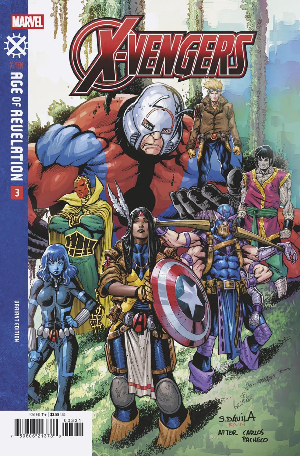 X-VENGERS #3 SERGIO DAVILA CVR AOR CVR C