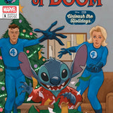 THE WILL OF DOOM #1 PHIL NOTO DISNEY STITCH UNLEASH THE HOLIDAYS VAR CVR G