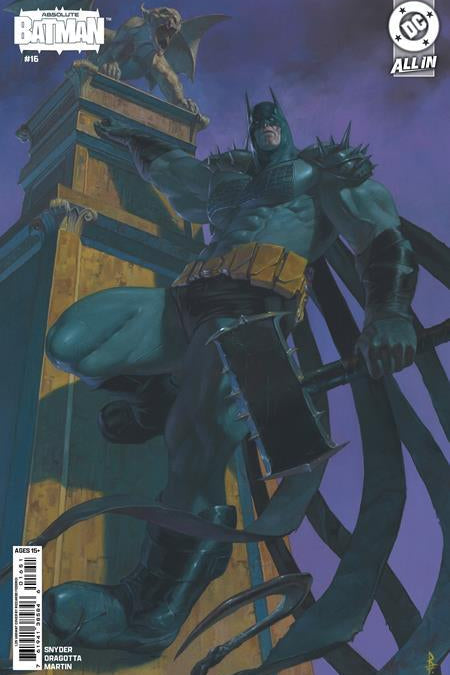 ABSOLUTE BATMAN #16 CVR E INC 1:25 RICCARDO FEDERICI CARD STOCK VAR