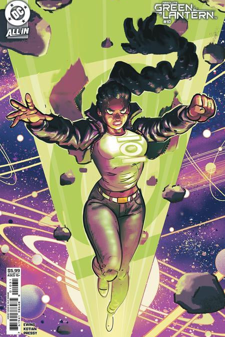 ABSOLUTE GREEN LANTERN #10 CVR C RILEY ROSSMO CARD STOCK VAR