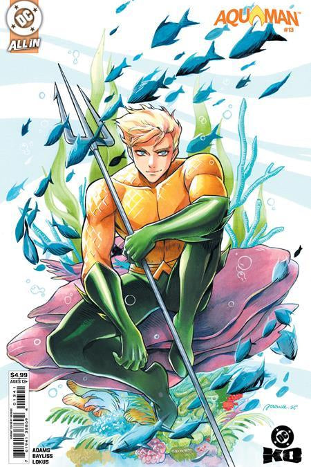 AQUAMAN #13 CVR D SAOWEE CARD STOCK VAR