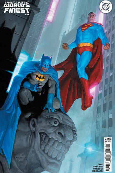 BATMAN SUPERMAN WORLDS FINEST #47 CVR B EM GIST CARD STOCK VAR