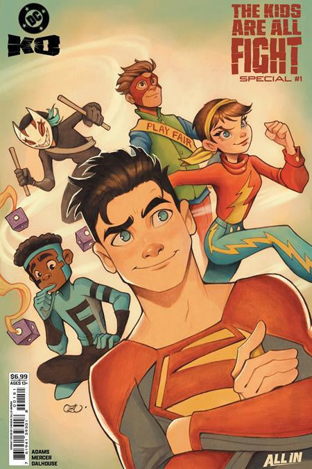 DC K.O. THE KIDS ARE ALL FIGHT SPECIAL #1 ONE SHOT CVR B CHRISSIE ZULLO-UMINGA CARD STOCK VAR