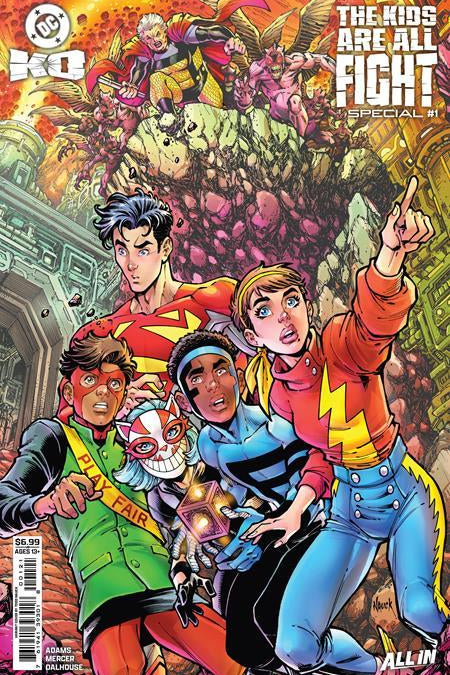 DC K.O. THE KIDS ARE ALL FIGHT SPECIAL #1 ONE SHOT CVR D TODD NAUCK CARD STOCK VAR