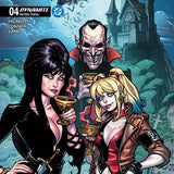 HARLEY QUINN X ELVIRA #4 CVR B CHAD HARDIN VAR