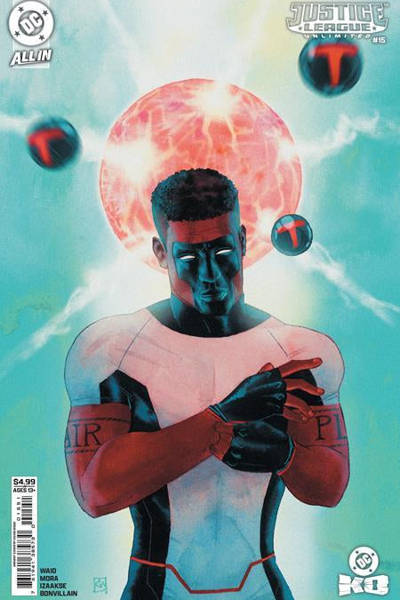 JUSTICE LEAGUE UNLIMITED #15 CVR E KEVIN WADA CARD STOCK VAR DC K.O.