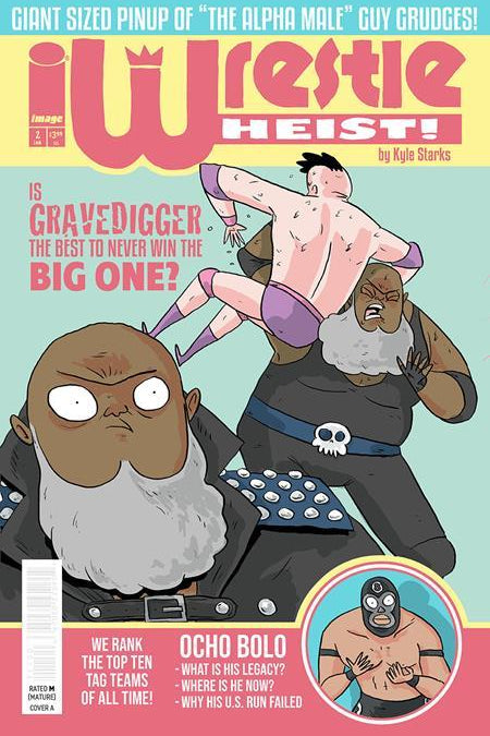 WRESTLE HEIST #2 CVR A KYLE STARKS (OF 5)