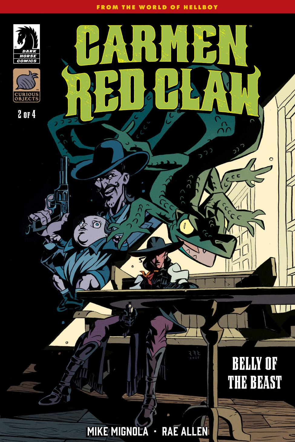 CARMEN RED CLAW BELLY OF THE BEAST #2 CVR A RAE ALLEN