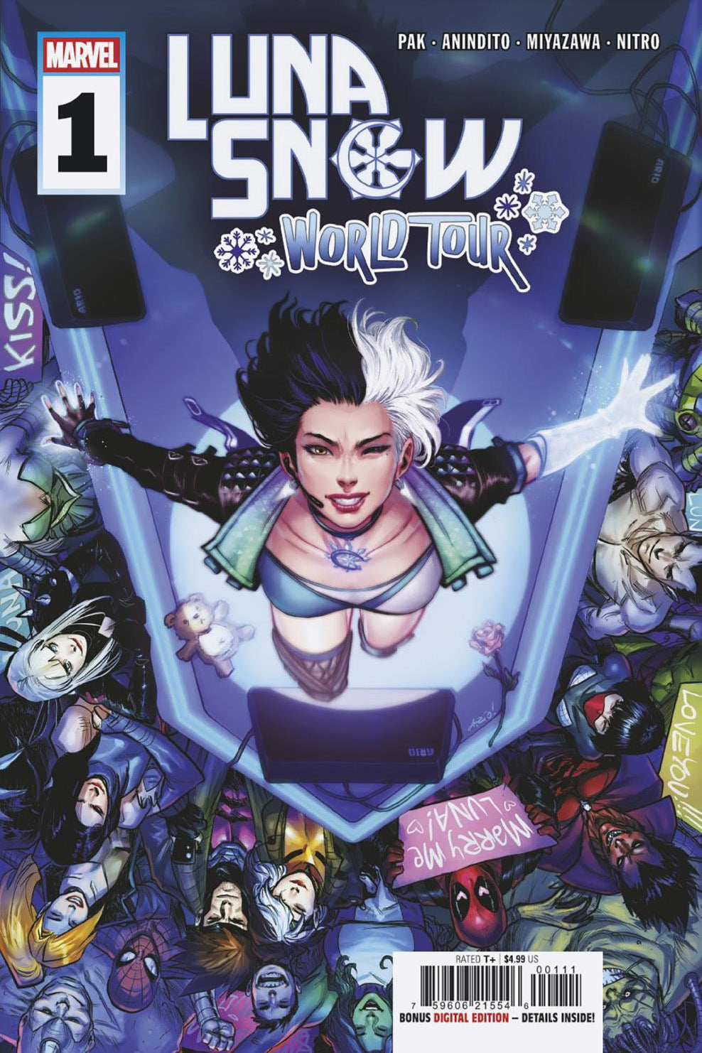 LUNA SNOW WORLD TOUR #1 CVR A