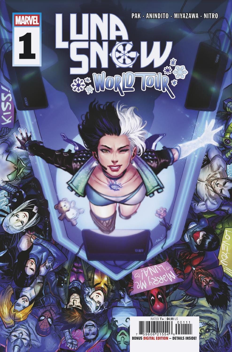 LUNA SNOW WORLD TOUR #1 CVR A