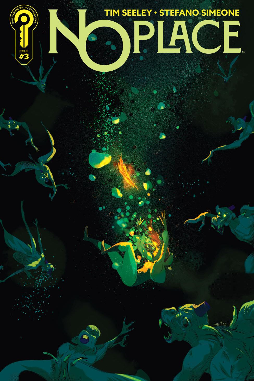 NO PLACE #3 COVER A STEFANO SIMEONE CVR A