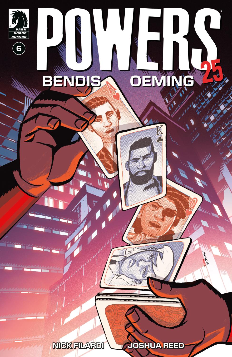 POWERS 25 #6 CVR A MICHAEL AVON OEMING