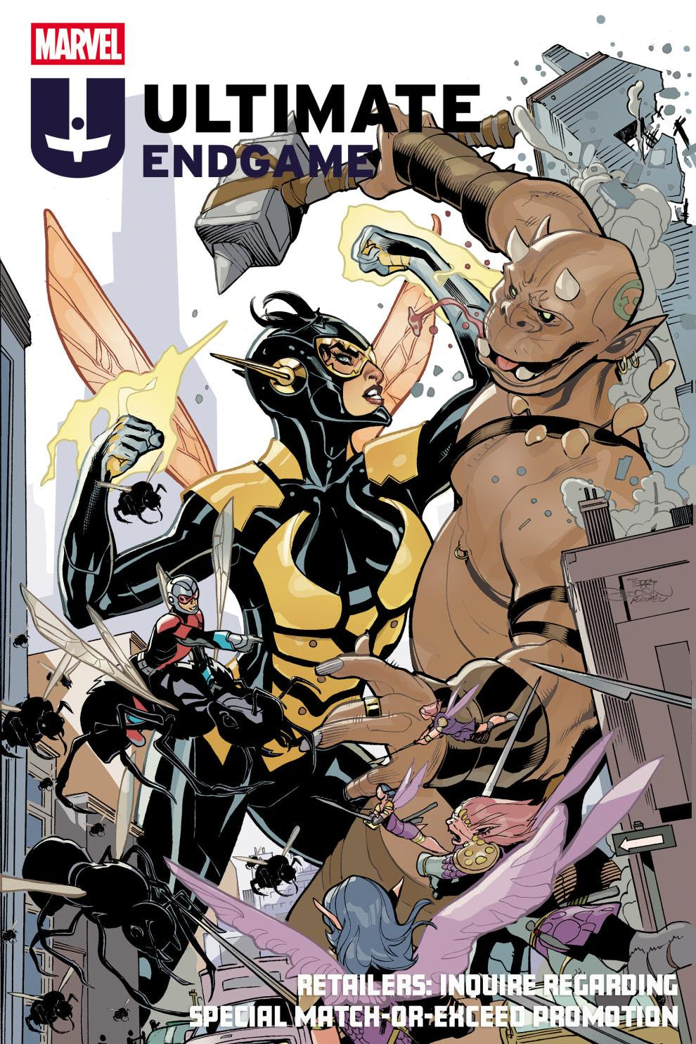 ULTIMATE ENDGAME #2 TERRY DODSON VAR 1:10 INCV