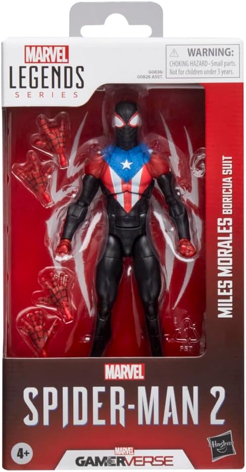 Marvel Legends Spider-man 2 Miles Morales Boricua Suit