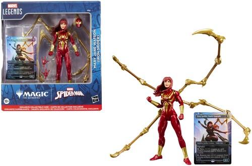 Marvel Legends Magic the Gathering Iron- Spider Mary Jane Action Figure