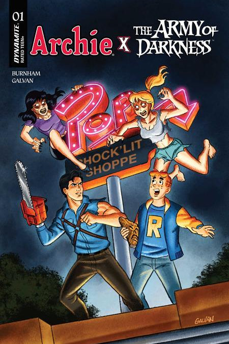 ARCHIE X ARMY OF DARKNESS #1 CVR B BILL GALVAN VAR